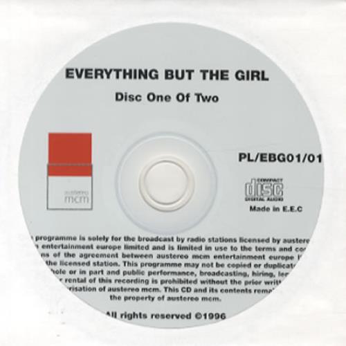 Everything But The Girl Coca-Cola Planet Live 2 CD album set (Double CD) Austrian EVE2CCO259356