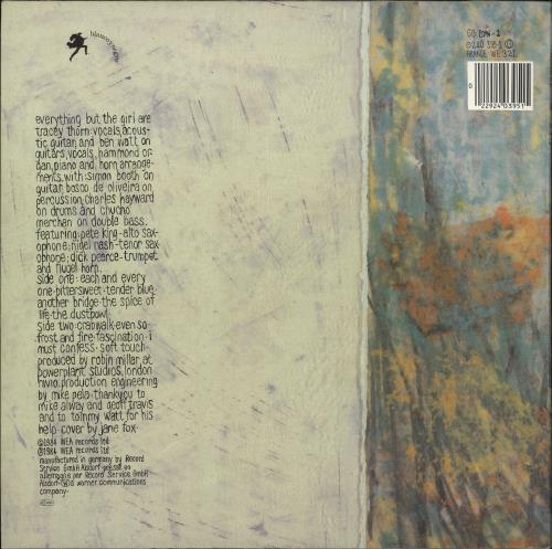 Everything But The Girl Eden - glossy p/s vinyl LP album (LP record) German EVELPED730721