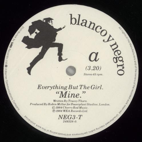 Everything But The Girl Mine 12" vinyl single (12 inch record / Maxi-single) UK EVE12MI34155