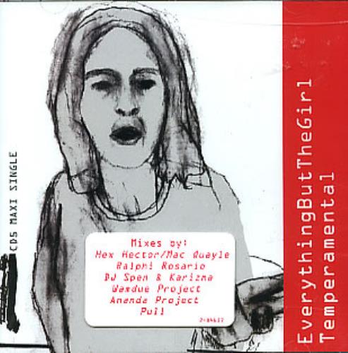 Everything But The Girl Temperamental cassette single US EVECMTE259019