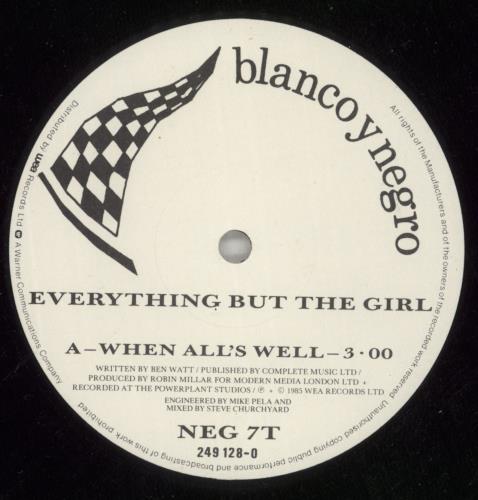 Everything But The Girl When All's Well 12" vinyl single (12 inch record / Maxi-single) UK EVE12WH56255