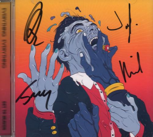 Everything Everything Get To Heaven - Autographed CD album (CDLP) UK EVJCDGE661716