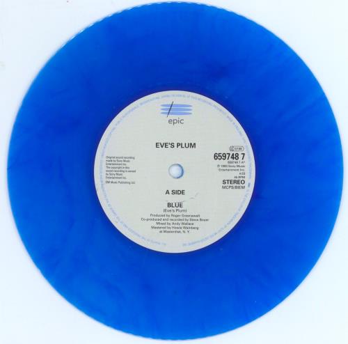 Eve's Plum Blue picture disc LP (vinyl picture disc album) UK ED6PDBL622075