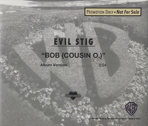 Evil Stig Bob (Cousin O.) CD single (CD5 / 5") US EVIC5BO454737