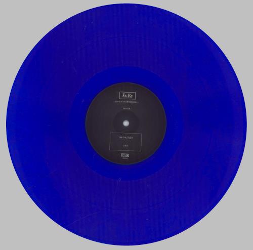 Ex:Re Live At Hoxton Hall - Blue Translucent Vinyl 12" vinyl single (12 inch record / Maxi-single) UK 53A12LI828600