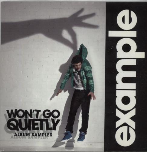 Example Won't Go Quietly - Album Sampler CD single (CD5 / 5") UK E0KC5WO670135
