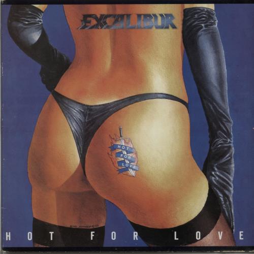 Excalibur Hot For Love 12" vinyl single (12 inch record / Maxi-single) UK EXC12HO643684