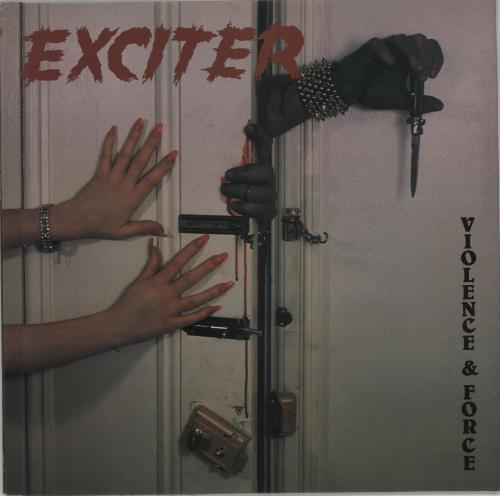 Exciter Violence & Force vinyl LP album (LP record) UK EX0LPVI674387