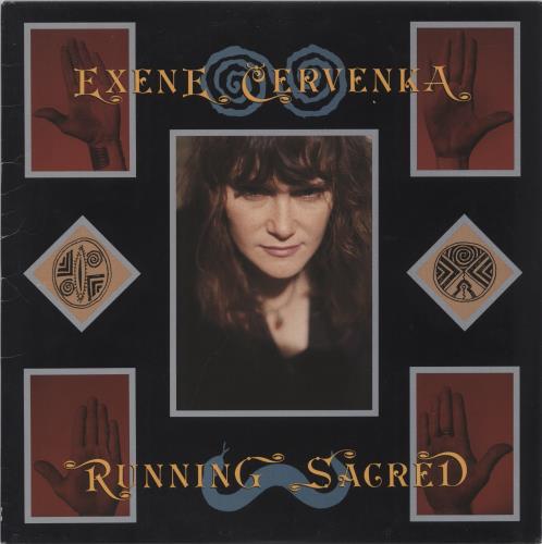Exene Cervenka Running Sacred vinyl LP album (LP record) US EXVLPRU893022