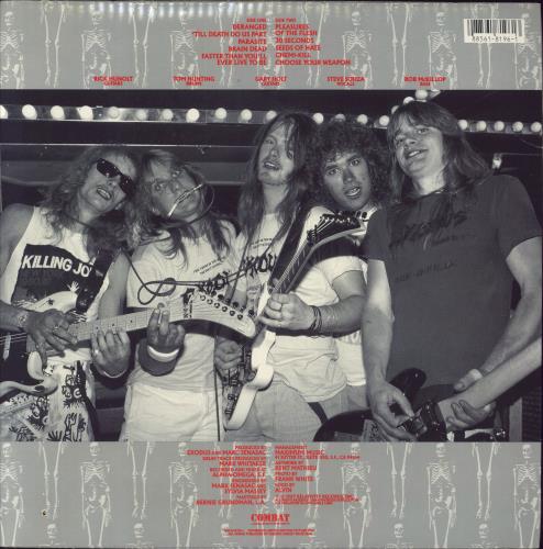 Exodus Pleasures Of The Flesh picture disc LP (vinyl picture disc album) US EX-PDPL828565