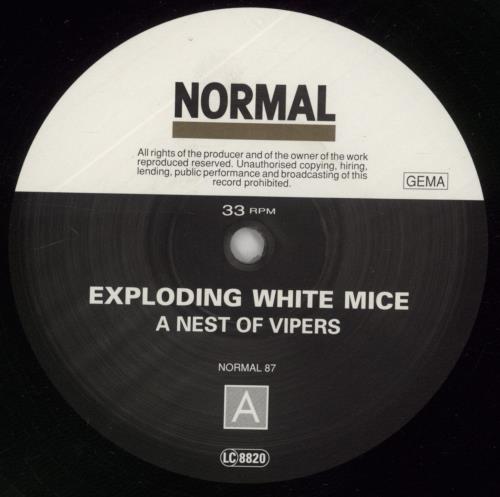 Exploding White Mice A Nest Of Vipers vinyl LP album (LP record) German E5PLPAN863351