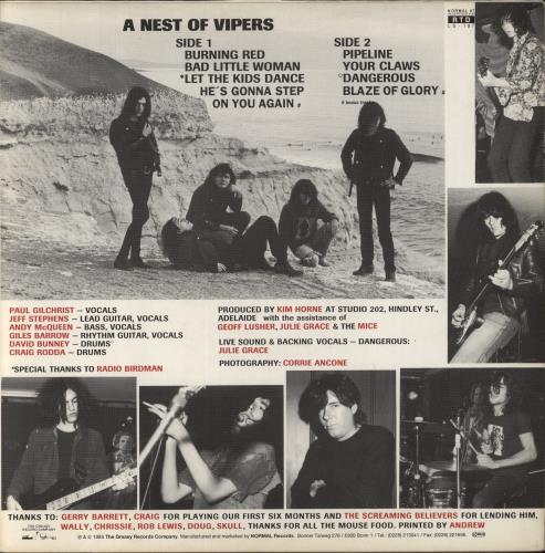 Exploding White Mice A Nest Of Vipers vinyl LP album (LP record) German E5PLPAN863351