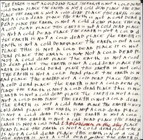 Explosions In The Sky The Earth Is Not A Cold Dead Place 2-LP vinyl record set (Double LP Album) US EXY2LTH819932