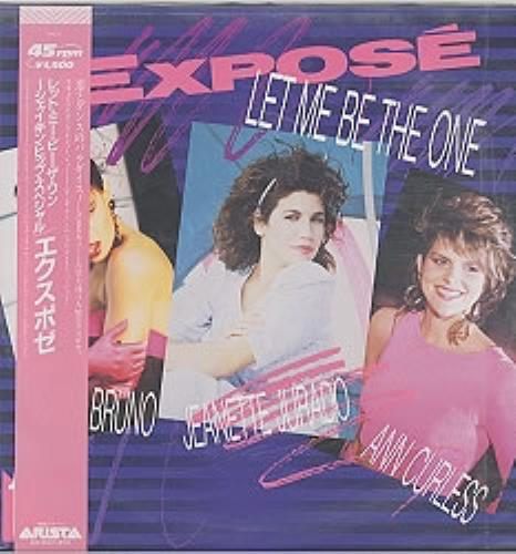 Expose Let Me Be The One 12" vinyl single (12 inch record / Maxi-single) Japanese EXP12LE175729