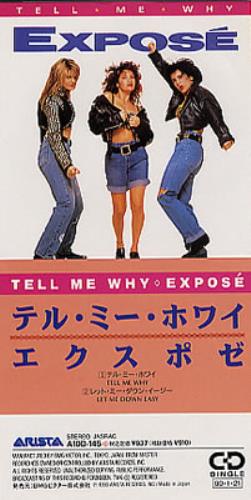 Expose Tell Me Why 3" CD single (CD3) Japanese EXPC3TE128796