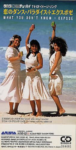 Expose What You Don't Know 3" CD single (CD3) Japanese EXPC3WH185788