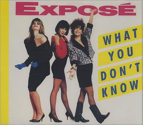 Expose What You Don't Know CD single (CD5 / 5") UK EXPC5WH80341