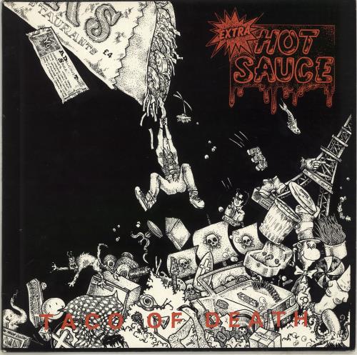 Extra Hot Sauce Taco Of Death vinyl LP album (LP record) UK QX1LPTA702370
