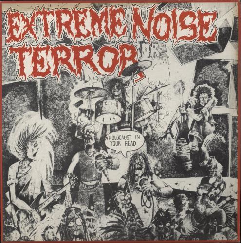 Extreme Noise Terror A Holocaust In Your Head - VG vinyl LP album (LP record) UK EX6LPAH859924