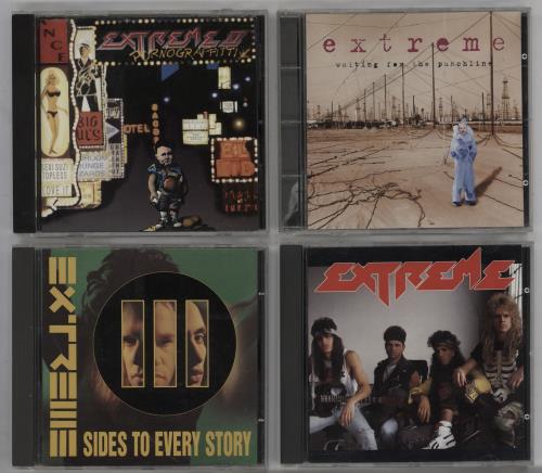 Extreme 1989 - 1995 Studio Albums UK 4-CD album set (761757)