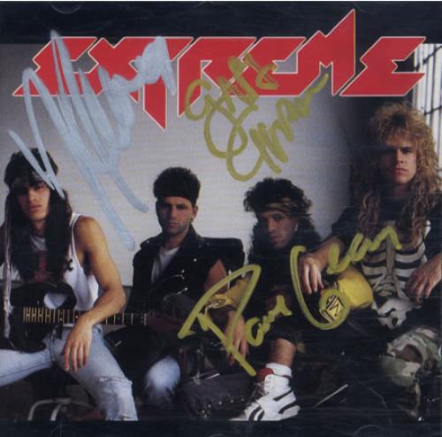 Extreme Extreme - Autographed CD album (CDLP) German EXTCDEX463886