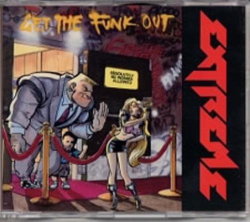 Extreme Get The Funk Out CD single (CD5 / 5") US EXTC5GE10741