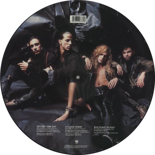 Extreme Get The Funk Out 12" vinyl picture disc (12 inch picture record) UK EXT2PGE16505