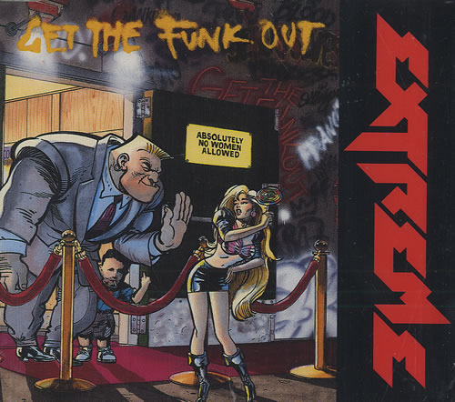 Extreme Get The Funk Out CD single (CD5 / 5") UK EXTC5GE21548