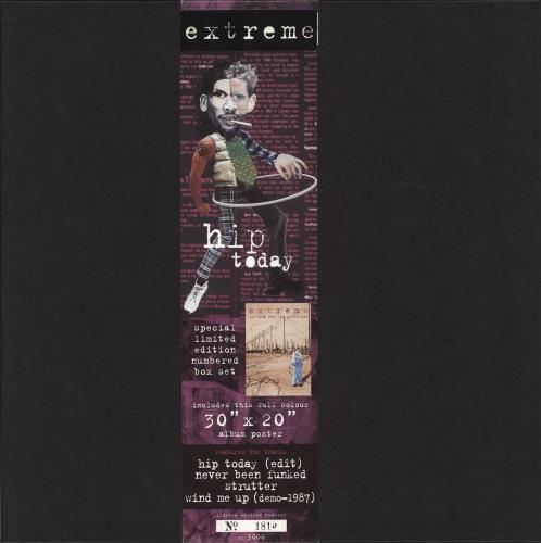 Extreme Hip Today 12" vinyl single (12 inch record / Maxi-single) UK EXT12HI709131