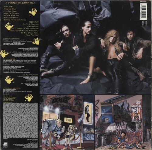 Extreme Pornograffitti - Hype Stickered vinyl LP album (LP record) UK EXTLPPO709117