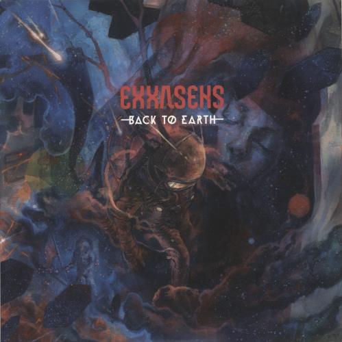 Exxasens Back To Earth - Blue Marbled Vinyl vinyl LP album (LP record) Spanish -38LPBA885962