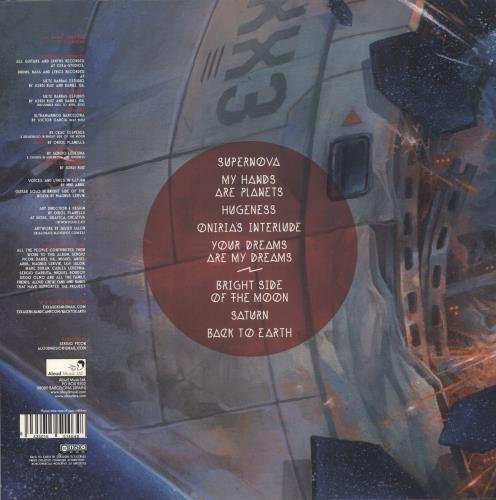 Exxasens Back To Earth - Blue Marbled Vinyl vinyl LP album (LP record) Spanish -38LPBA885962