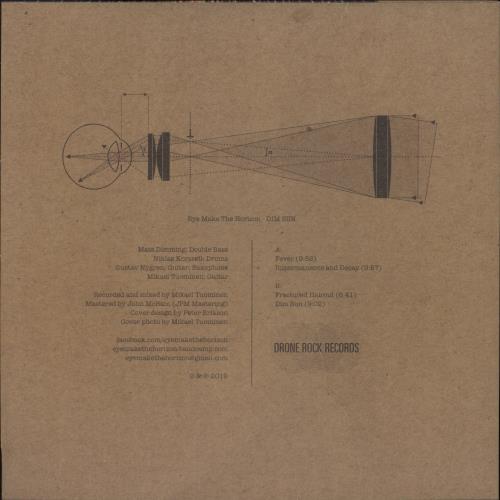 Eye Make The Horizon Dim Sun - Clear Smoke Vinyl vinyl LP album (LP record) UK 9YMLPDI871675