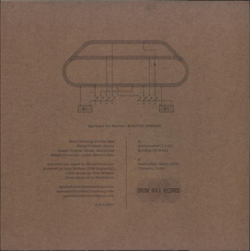 Eye Make The Horizon Electric Remains - Transparent Red & Black Marble Vinyl vinyl LP album (LP record) UK 9YMLPEL871957