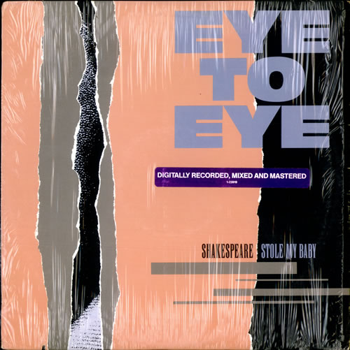Eye To Eye Shakespeare Stole My Baby vinyl LP album (LP record) US EYFLPSH515984