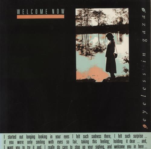 Eyeless In Gaza Welcome Now 12" vinyl single (12 inch record / Maxi-single) UK EYG12WE834846