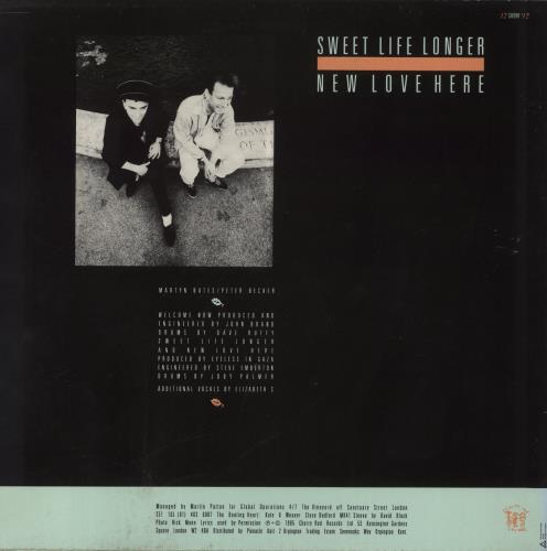 Eyeless In Gaza Welcome Now 12" vinyl single (12 inch record / Maxi-single) UK EYG12WE834846