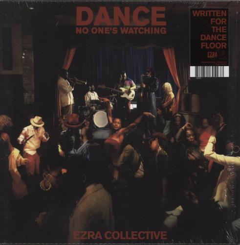 Ezra Collective Dance, No One's Watching - Red Satin Vinyl - Autographed 2-LP vinyl record set (Double LP Album) UK 6212LDA874877
