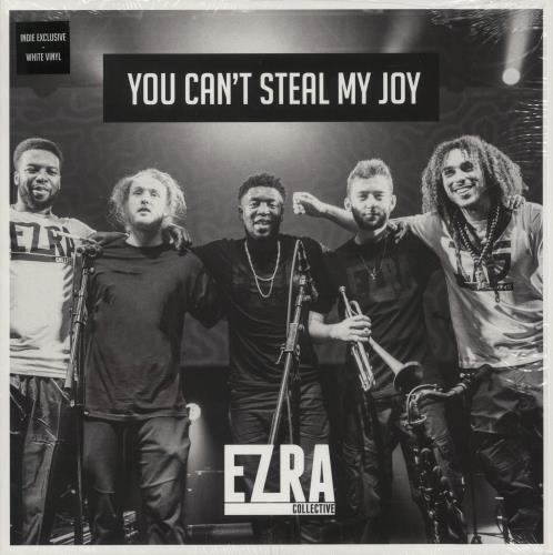 Ezra Collective You Can't Steal My Joy - White Vinyl - Autographed Card 2-LP vinyl record set (Double LP Album) UK 6212LYO878790