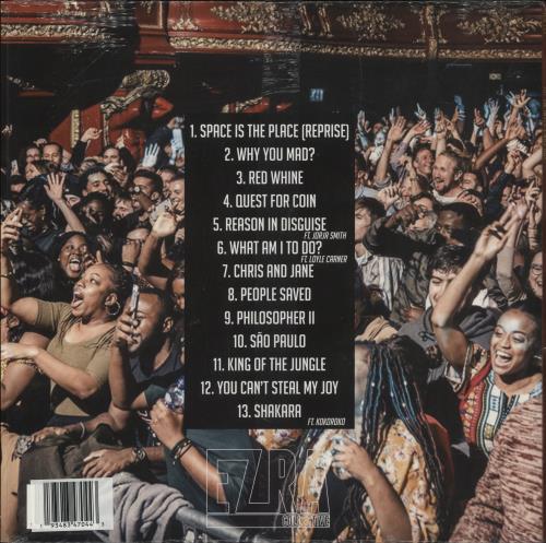 Ezra Collective You Can't Steal My Joy - White Vinyl - Autographed Card 2-LP vinyl record set (Double LP Album) UK 6212LYO878790