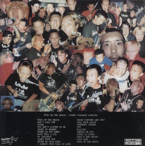 F.O.B Power Violence Forever 12" vinyl single (12 inch record / Maxi-single) US 69412PO840048