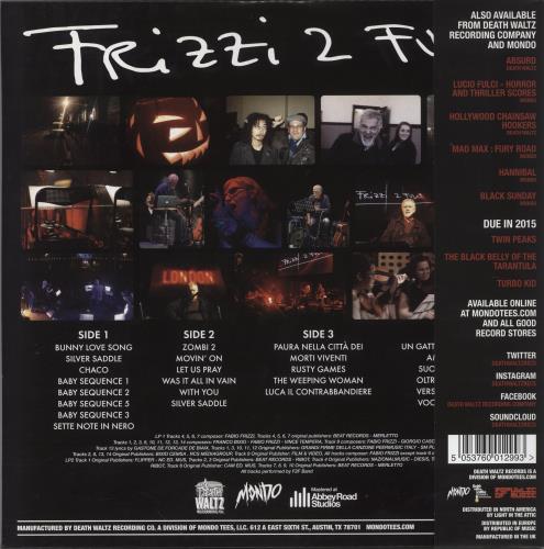 Fabio Frizzi Frizzi 2 Fulci - Live at Union Chapel - Multicoloured Swirl Splattered Vinyl 2-LP vinyl record set (Double LP Album) UK IFB2LFR856994