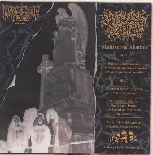 Faceless Burial Multiversal Abbatoir vinyl LP album (LP record) Australian ZCCLPMU715831