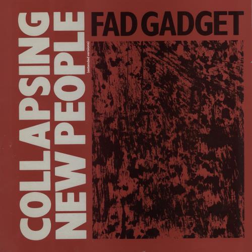 Fad Gadget Collapsing New People + p/s 12" vinyl single (12 inch record / Maxi-single) UK FAD12CO315621