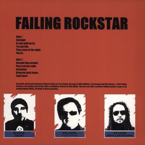 Failing Rockstar Failing Rockstar vinyl LP album (LP record) UK 1CILPFA775863