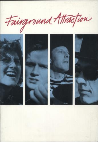 Fairground Attraction Fairground Attraction tour programme UK F-ATRFA870307