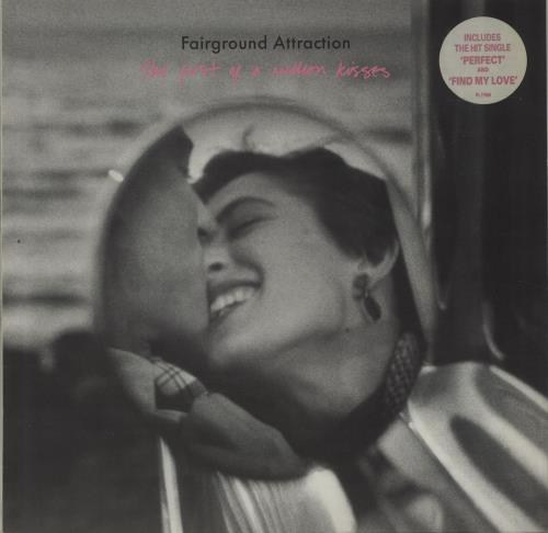 Fairground Attraction The First Of A Million Kisses + Hype Sticker vinyl LP album (LP record) German F-ALPTH681232