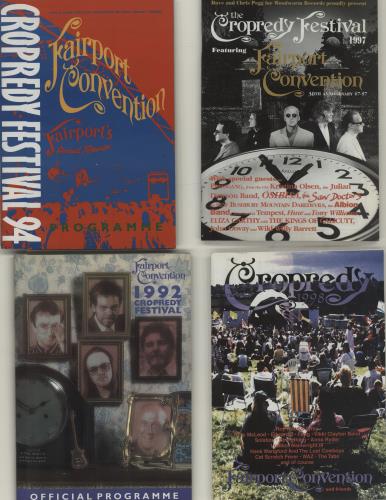 Fairport Convention Cropredy Festival Programmes tour programme UK F-CTRCR683234