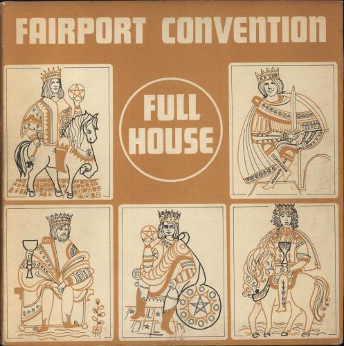 Fairport Convention Full House - 4th vinyl LP album (LP record) UK F-CLPFU438547