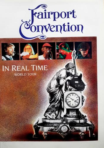 Fairport Convention In Real Time - Autographed tour programme UK F-CTRIN703079
